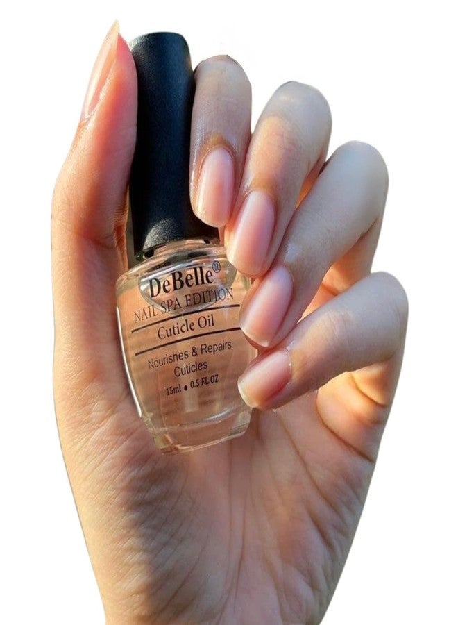 DeBelle زيت كيوتيكل دي بيل | سبا للأظافر والكيوتيكل مرطب للغاية مع 6 زيوت نباتية | يصلح ويغذي ويقوي الكيوتيكل والأظافر | تركيبة غير دهنية وسريعة الامتصاص | 15 مل - Image 4