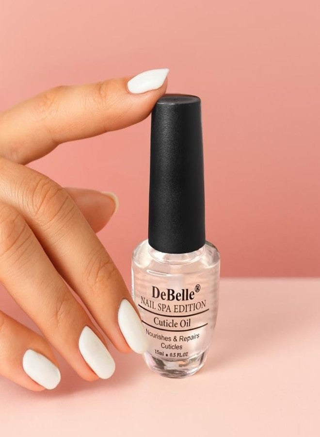 DeBelle زيت كيوتيكل دي بيل | سبا للأظافر والكيوتيكل مرطب للغاية مع 6 زيوت نباتية | يصلح ويغذي ويقوي الكيوتيكل والأظافر | تركيبة غير دهنية وسريعة الامتصاص | 15 مل - Image 2