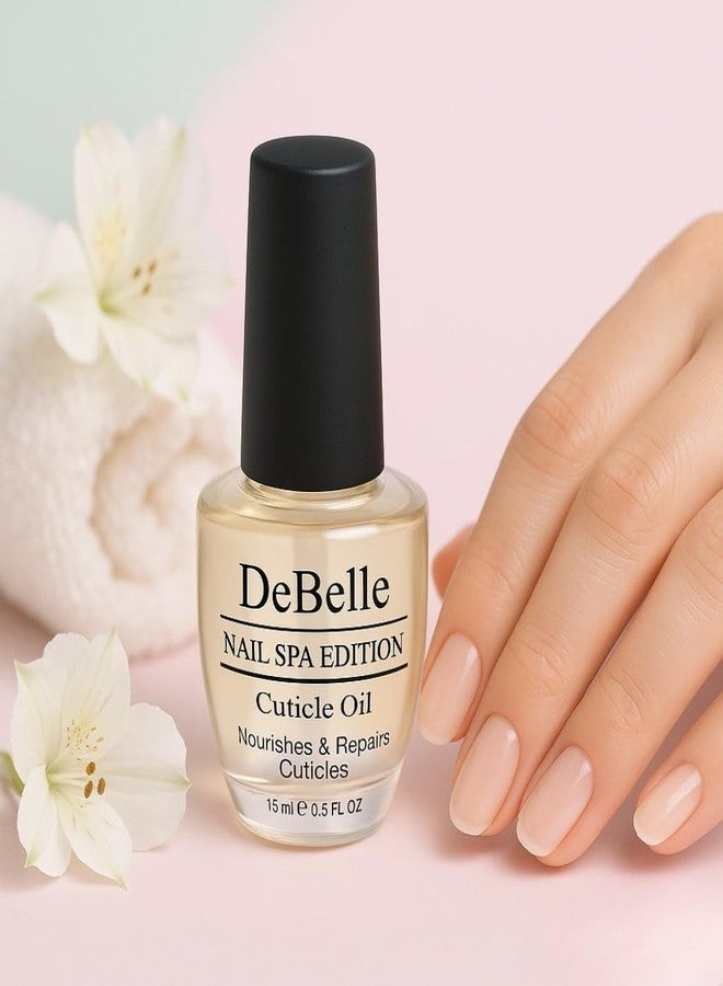 DeBelle زيت كيوتيكل دي بيل | سبا للأظافر والكيوتيكل مرطب للغاية مع 6 زيوت نباتية | يصلح ويغذي ويقوي الكيوتيكل والأظافر | تركيبة غير دهنية وسريعة الامتصاص | 15 مل - Image 3