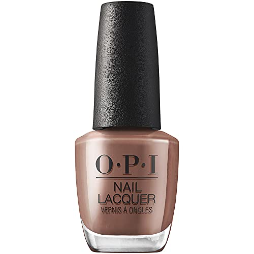 OPI Nail Lacquer Espresso Your Inner Self | Opaque Dark Brown CrÃ¨me Chip Resistant Nail Polish | Downtown LA Collection - Image 1