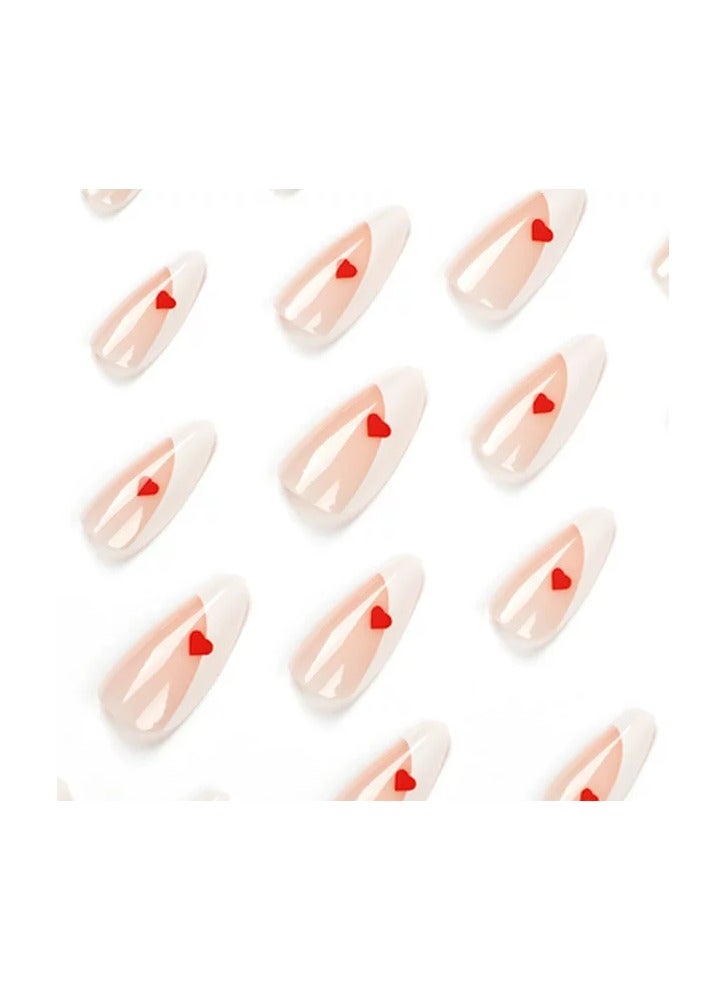 24-Piece Salon Acrylic False Nails Set - Image 2