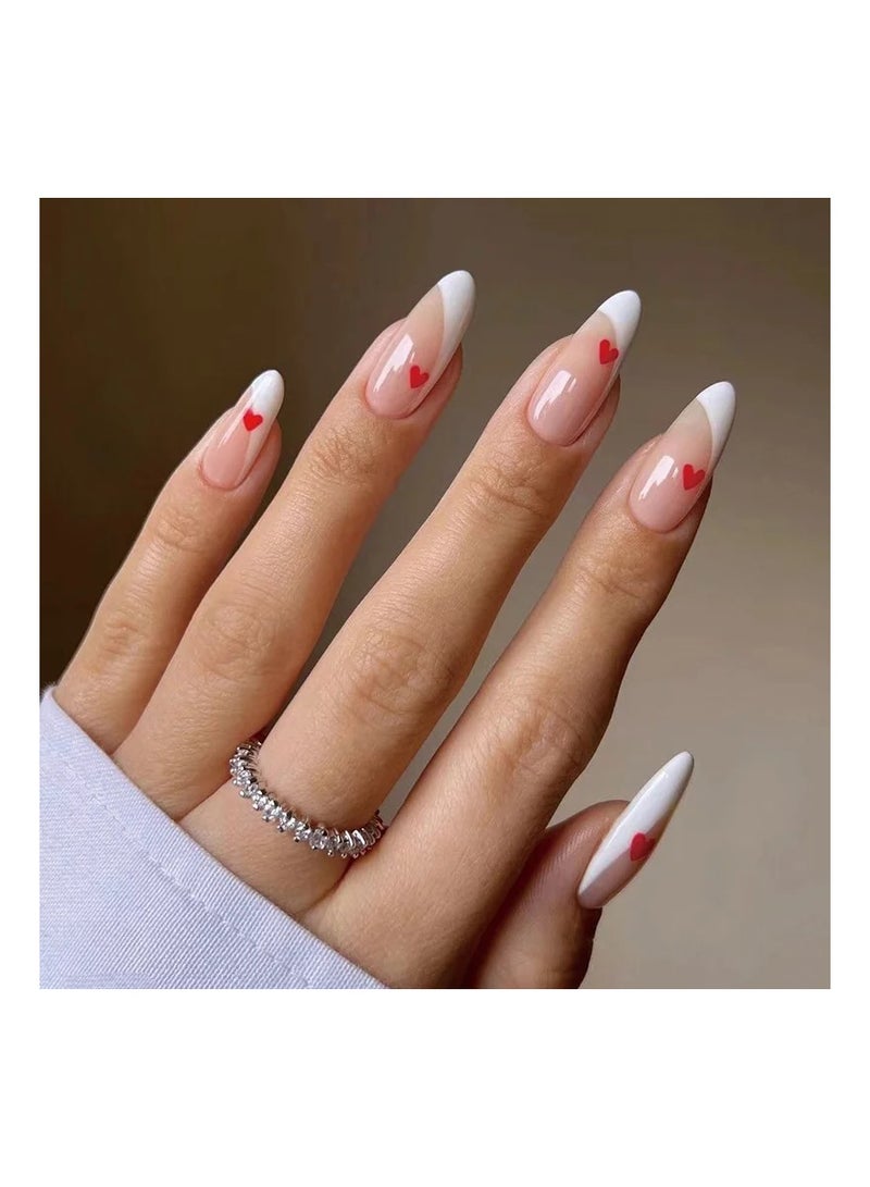 24-Piece Salon Acrylic False Nails Set - Image 1