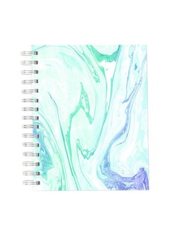 LIT Marble Designed Hardcover Spiral Notebook 