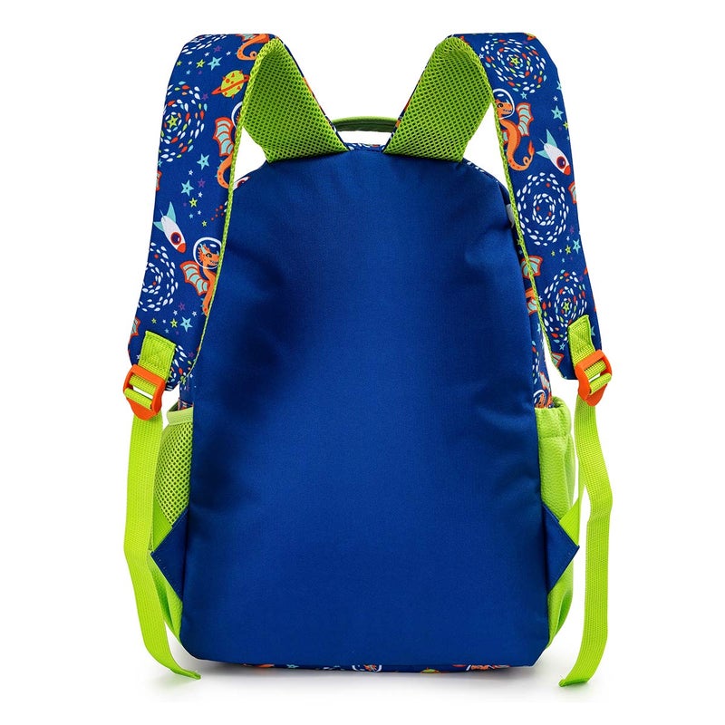Milk & Moo Kids Backpack, Ergonomic Design School Bag with 3 Zipper Compartments, Water Bottle Storage Mesh, Compact Lightweight School Bag, Comfortable Fit, School Bookbag for Boys Girls - Image 3