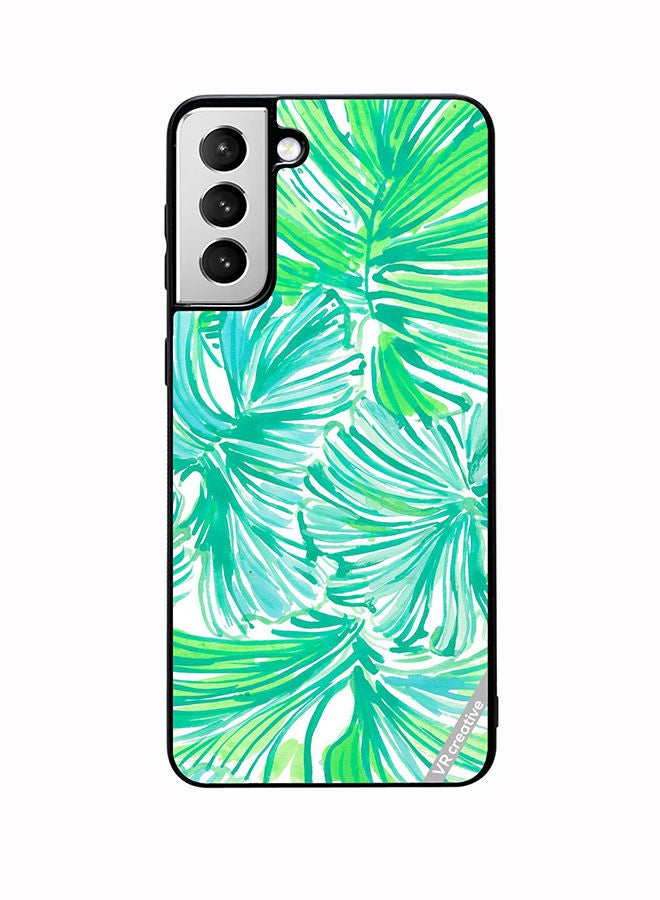 VR CREATIVE Protective Case Cover For Samsung Galaxy S22 Plus 5G Summer Tropic Design Multicolour - Image 1