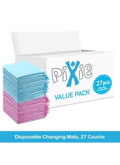 Disposable Changing Mats, 27 Counts, Soft Waterproof Mat, Portable Leak Proof Changing Mat, New Mom Leak-Proof Under pad, Mattress Table Protector Pad - pzsku/Z0DA59A500329321404ACZ/45/_/1677845252/f9e79e7a-cbc7-4172-9cce-5b9f9982b856