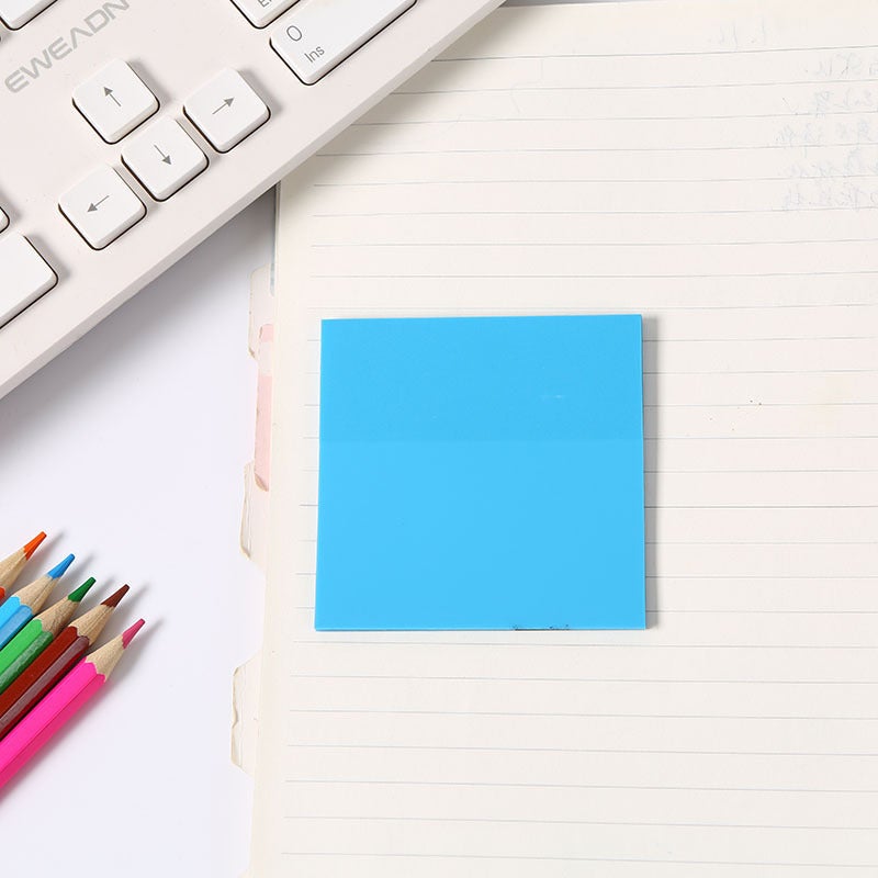 Spot Transparent Post-It Note Perspective Color Pet Creative N Times Fluorescent Film Does Not Cover The Index Paste - Image 1