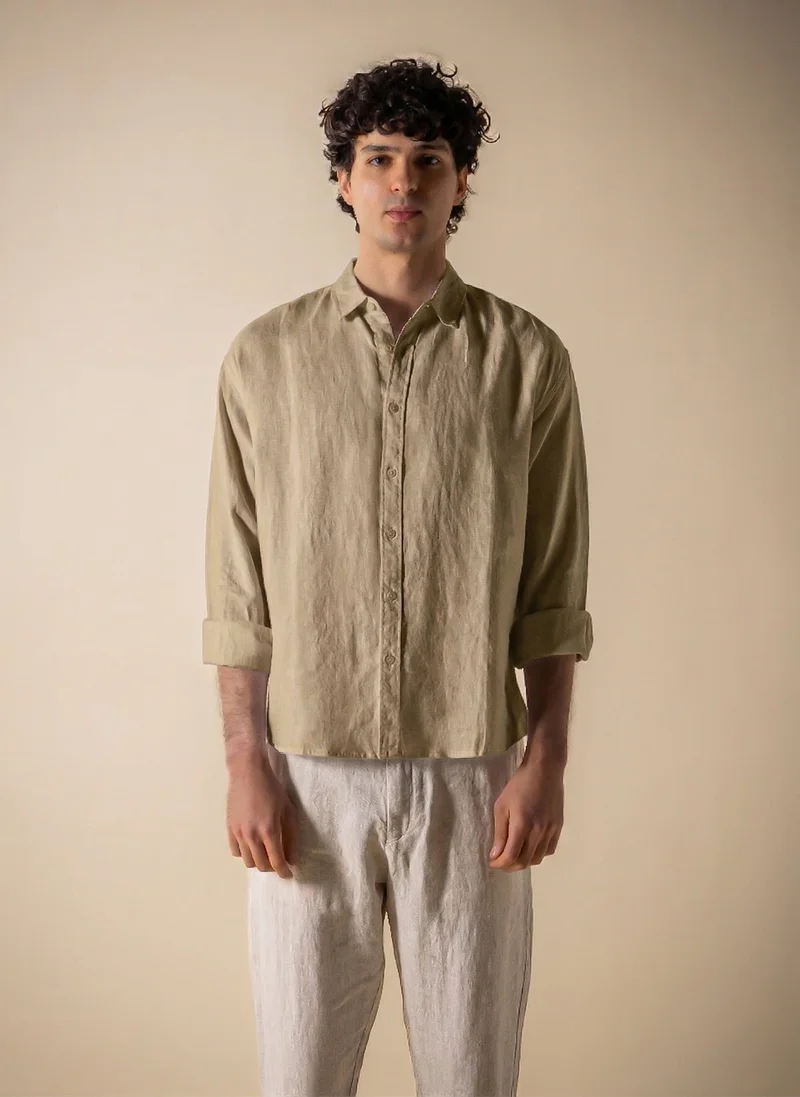 SHAPES 100% LINEN SHIRT