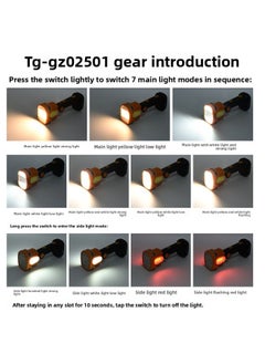 Generic 2025 Outdoor Multifunctional Charging Portable Lamp LED Work Lamp Super Bright Searchlight Fast Charging-Power:GUN02TG-GZ02501  - Image 2