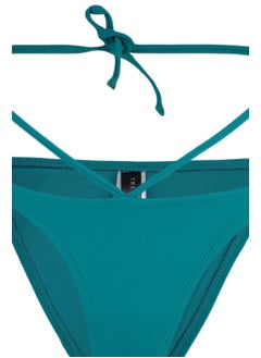 trendyol Petrol Ribbed High Leg Bikini Bottom TBESS22BA0289  - Image 3