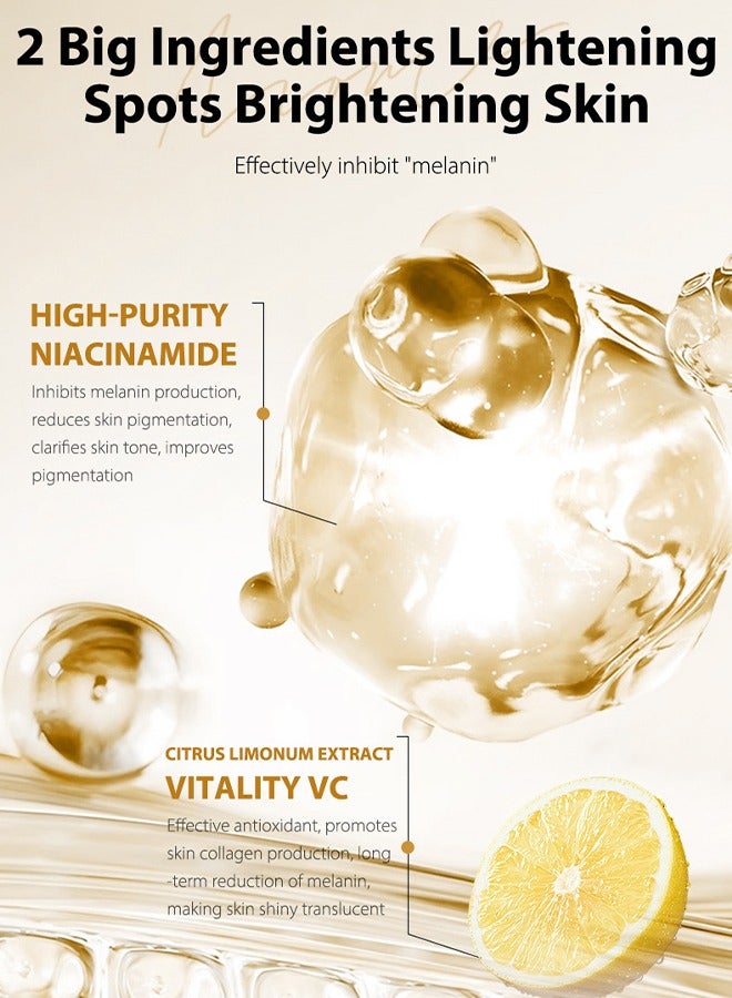 MOIKA Green Lemon Vita C Blemish Serum,Hydrating and Firmming,Reduce Wrinkles,SkinTightening Smooths Skin,For All Skin Types,Vegan (30ml) - Image 4