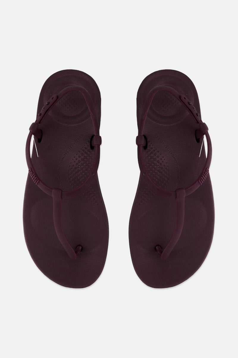 FitFlop Women Iqushion Splash Sandals, Dark Purple - Image 2