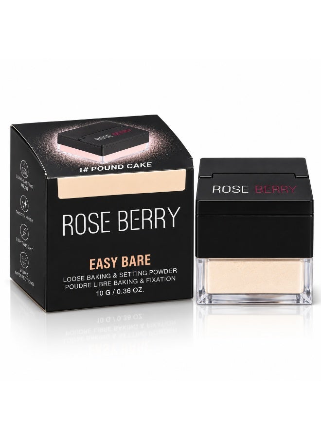 ROSE BERRY EASY BARE LOSE BAKING & SETTING POWDER 10g 1# POUND CAKE - Image 1