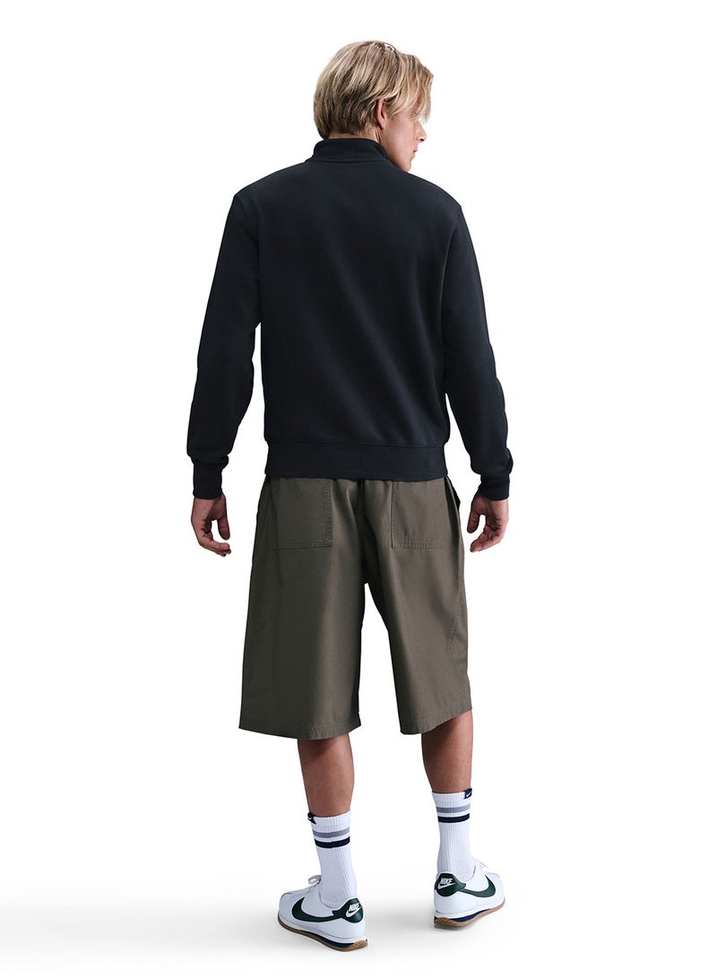 Nike Club Bb Half-Zip Sweatshirt - Image 2