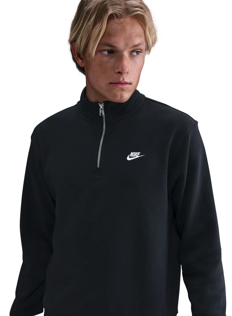 Nike Club Bb Half-Zip Sweatshirt