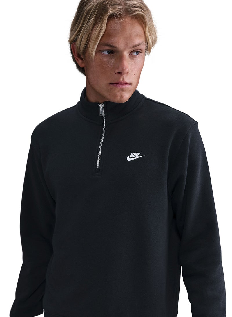 Nike Club Bb Half-Zip Sweatshirt - Image 3