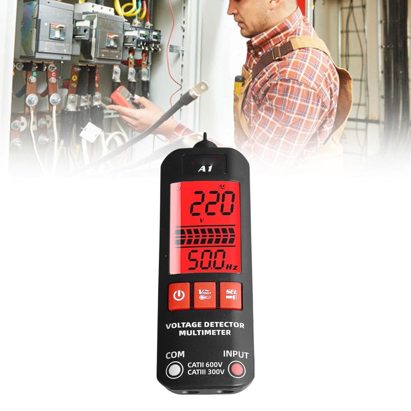 مقياس متعدد رقمي لاختبار الجهد الكهربائي من مادة ABS - Image 2