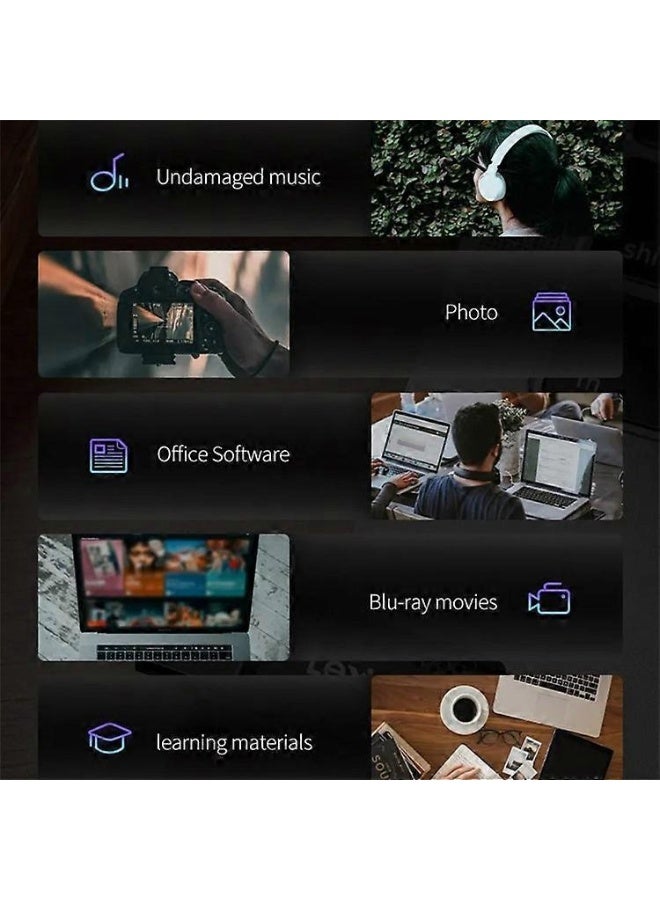 ليكسار محرك أقراص فلاش USB صغير عالي السرعة LEXAR V400 بسعة 256 جيجابايت USB 3.0، محرك أقراص USB مشفر V400 USB 3.0، ذاكرة مفتاح 100 ميجابايت/ثانية، محركات أقراص فلاش إبداعية لأجهزة Mac/PC/Android - Image 4