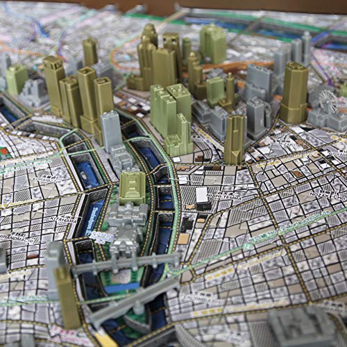 4D Cityscape Osaka Japan Puzzle - Image 5