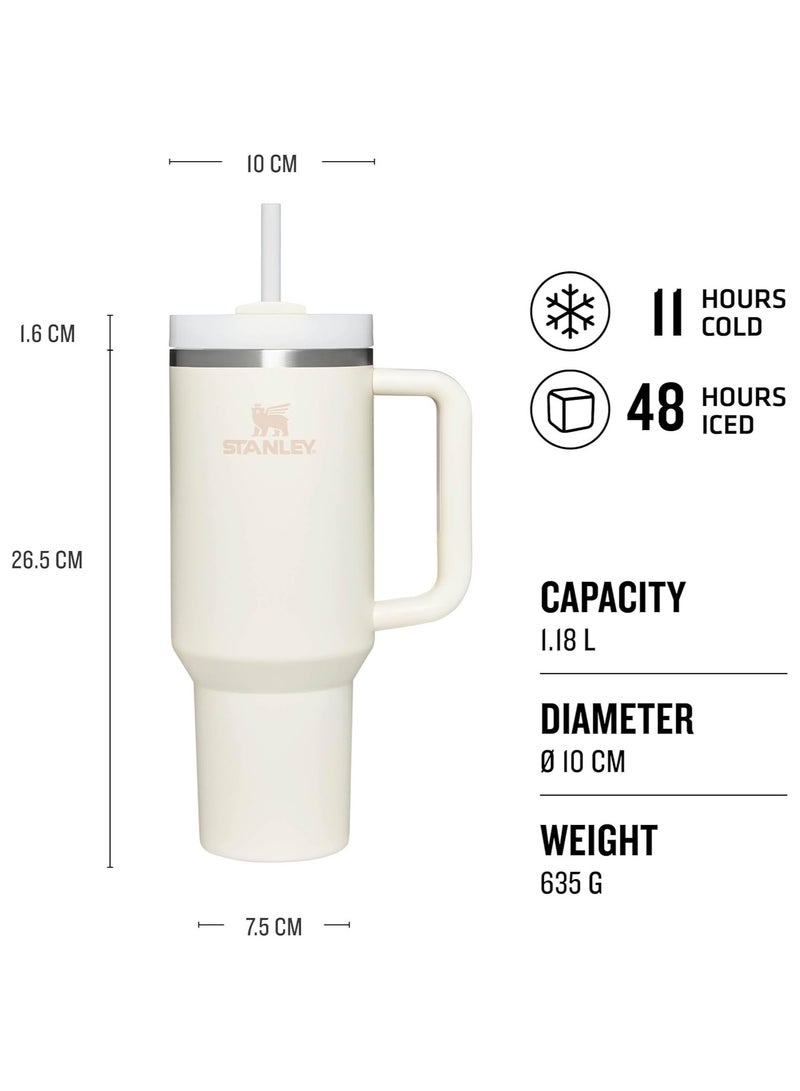 Stanley 40oz Stanley Quencher H20 Flowstate Stainless Steel Vacuum Insulated Tumbler with Lid and Straw for Water, Iced Tea or Coffee, Smoothie and More - Image 3