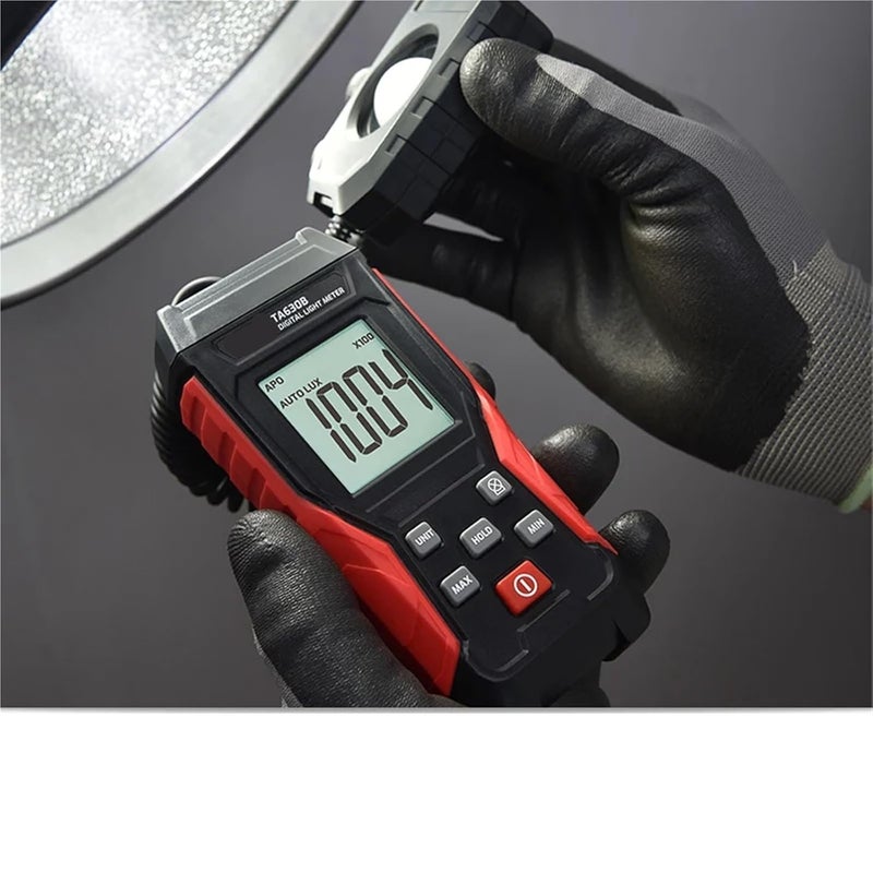 TA630B Digital Gloss Meter Professional Handheld Lux Meter High Accuracy Photometer - Image 5