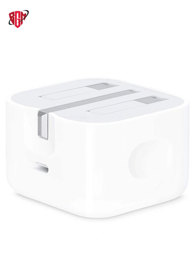 BGM - 20W USB-C Charger with Power Delivery, Ultra-Compact Fast Charge Type-C Wall Adapter with USB-C Power Delivery for iPhone 12/12 Mini/12 Pro/12 Pro Max, iPad Pro, PowerPort20PD - Image 1