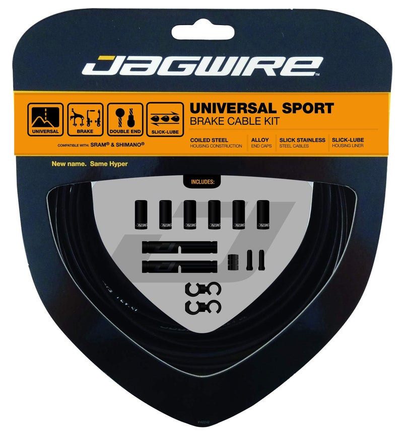 Jagwire Universal Sport Brake Kit Hyper Black