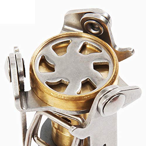 DESERT & FOX Ultralight Mini Camping Stove, 2600W Power Titanium Alloy Automatic Foldable Outdoor Cookware Tool for Picnic, Cookout, Camping, Hiking - Image 3