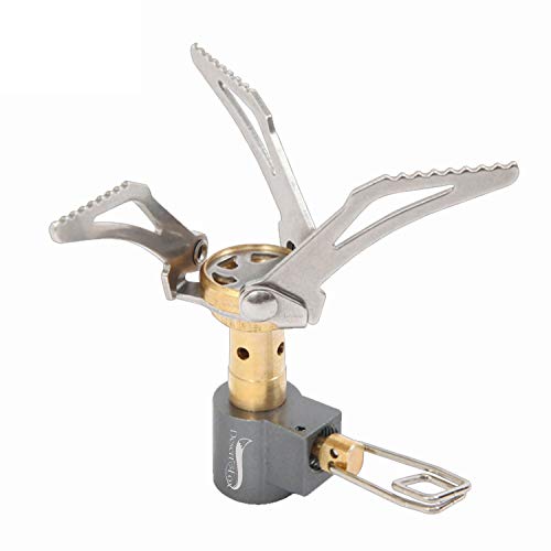 DESERT & FOX Ultralight Mini Camping Stove, 2600W Power Titanium Alloy Automatic Foldable Outdoor Cookware Tool for Picnic, Cookout, Camping, Hiking - Image 2