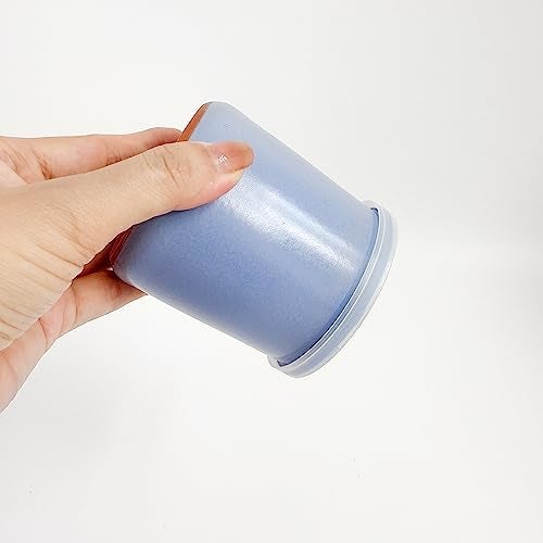 Kreapa Yogurt Jar Lids for La Fermiere (24pcs) - Plastics Jar Lids for La Fermière Yogurt Jars 4.9oz, Sealing plastic lids - Image 5