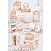 Thildani 35 Pcs Dollhouse Furniture Accessories Set Mini House Furniture Small Dollhouse Miniature Furniture Play House Accessories 112 Tiny Kitchen Bedroom LivingRoom Bathroom Boy Girl Toddler3Y - Image 3