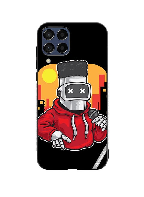 Protective Case Cover For Samsung Galaxy M53 Robot Dancer Design Multicolour