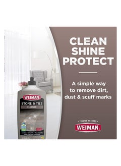 Weiman Stone Tile and Laminate Cleaner - 32 Ounce - Professional Tile Marble Granite Limestone Slate Terra Cotta Terrazzo and More Stone Floor Surface Cleaner  - Image 4