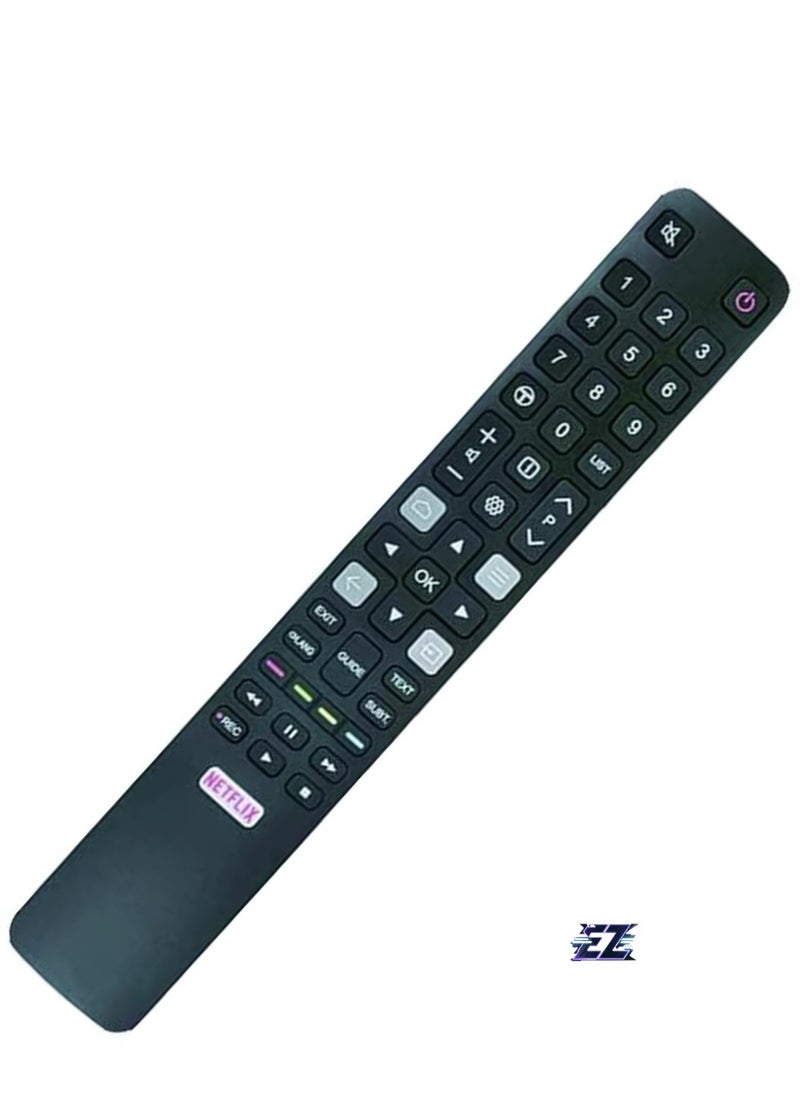 ELTRAZONE - Replacement Remote Control LFYS JTX TCL Thomson RC802N for TCL Smart TV Models 32ES560, 40ES560, U50P6146, U55C7006, U65X9026, U70C7026 – Battery Included - Image 1