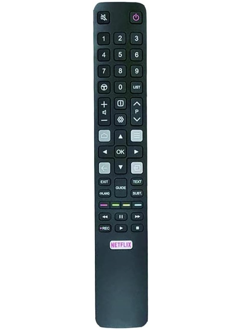ELTRAZONE - Replacement Remote Control LFYS JTX TCL Thomson RC802N for TCL Smart TV Models 32ES560, 40ES560, U50P6146, U55C7006, U65X9026, U70C7026 – Battery Included - Image 1