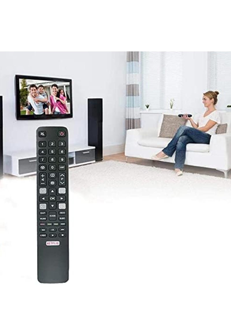 ELTRAZONE - Replacement Remote Control LFYS JTX TCL Thomson RC802N for TCL Smart TV Models 32ES560, 40ES560, U50P6146, U55C7006, U65X9026, U70C7026 – Battery Included - Image 1