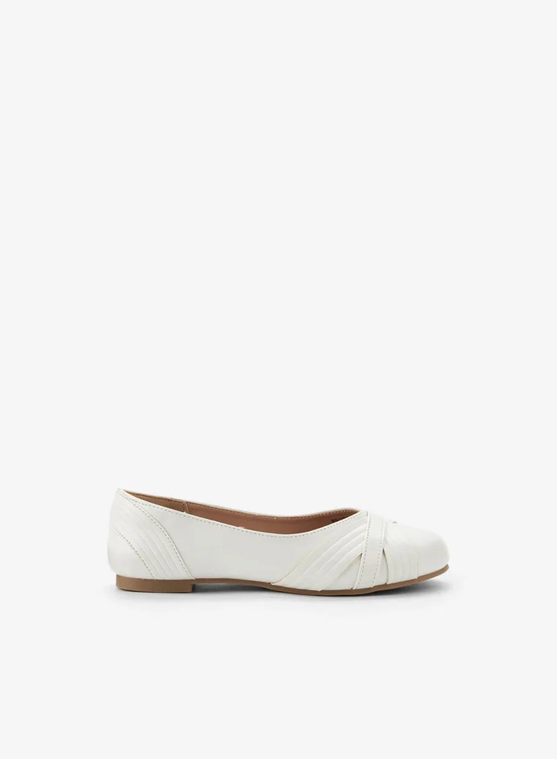 Little Missy Girls Slip-On Ballerina Shoes