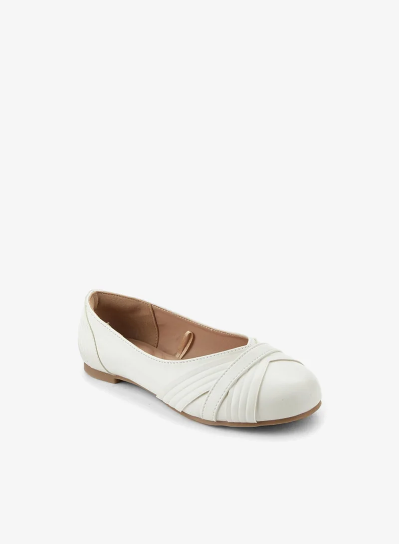 Little Missy Girls Slip-On Ballerina Shoes