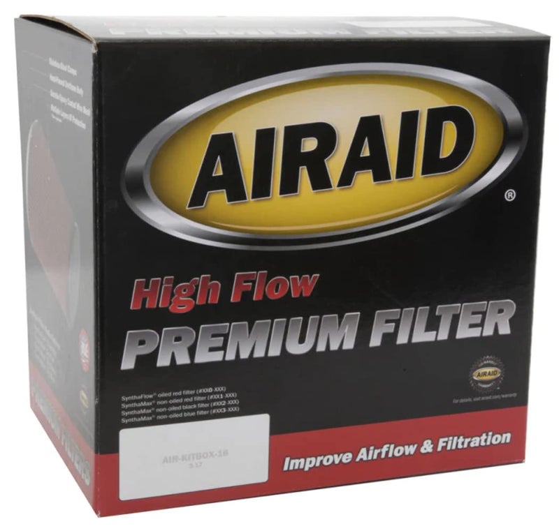 Airaid 721-472 Universal Clamp-On Air Filter: Oval Tapered; 6 Inch (152 mm) Flange ID; 9 Inch (229 mm) Height; 10.75 x 7.75 Inch (273 mm x 197 mm) Base; 7.25 x 4.25 Inch (184 mm x108 mm) Top - Image 4