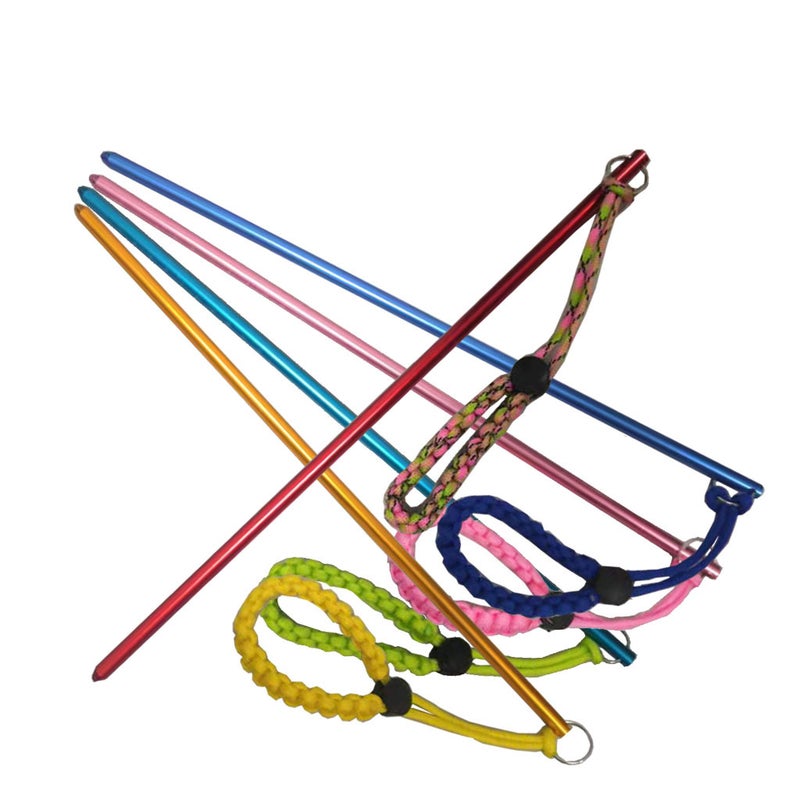 Direct Supply New Aluminum Alloy Water Detection Needle One-Piece Delivery 6061 Colorful Diving Ding Stick Knock Bottle Stick - Image 2