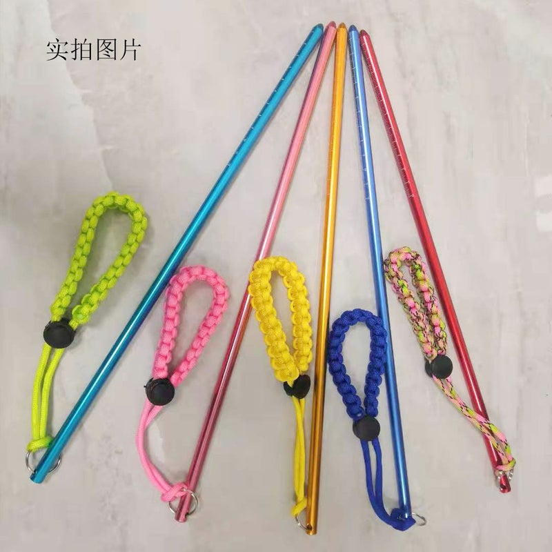 Direct Supply New Aluminum Alloy Water Detection Needle One-Piece Delivery 6061 Colorful Diving Ding Stick Knock Bottle Stick - Image 4