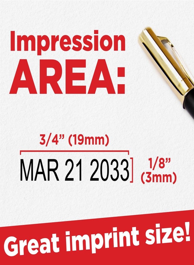 Mark 2000 - S120 Self-Inking Date Stamp - Purple Color - Image 5