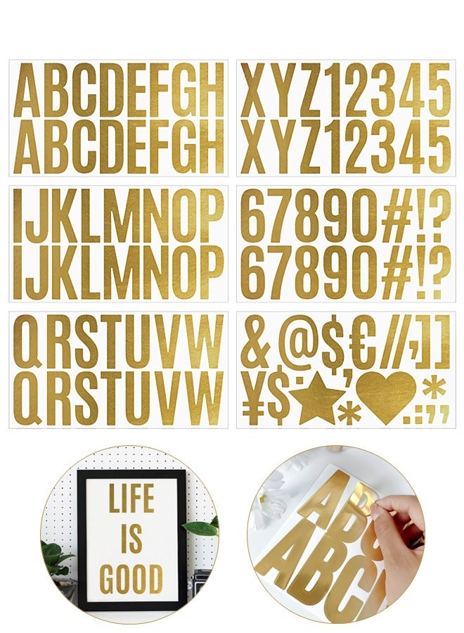 2.5 Inch Alphanumeric ABC 123 Symbols Self Adhesive Diy Decorative Car Notebook Stickers  - Image 1