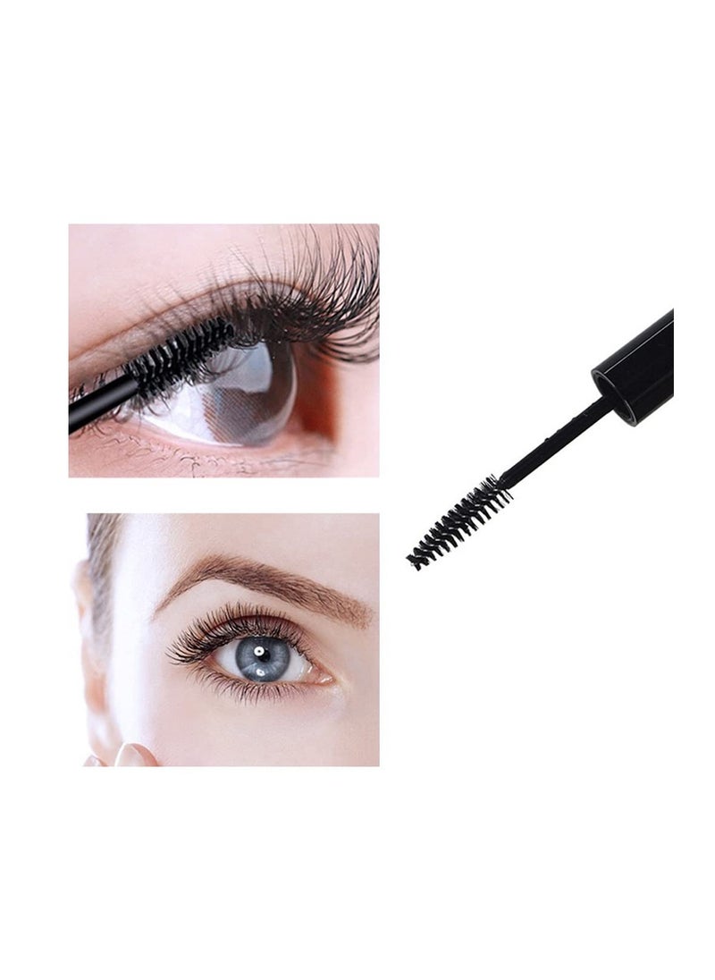 ForSewian 4 Pack Empty Mascara Tube with Eyelash Wand, ForSewian10ml Premium Eyelash Cream Container Bottle with Mini Funnels and Leak Stoppers (black)  - Image 2