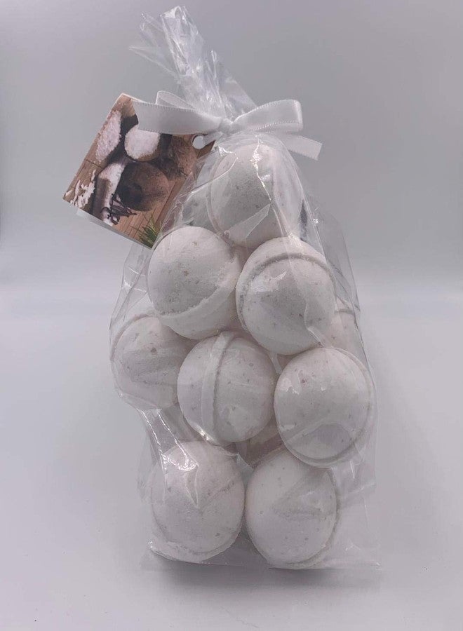 Spa Pure Coconut Vanilla Bath Bombs: 14 Bath Bomb Fizzies with Shea Butter (Ultra Moisturizing) 1 Oz Each Great for Dry Skin - Image 1