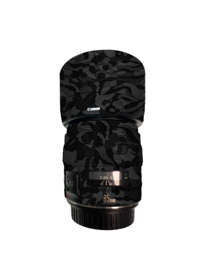 Loquat Walking Donkey For Canon EF85mmf1.8L Lens Seamless Adhesive Protective Film Sticker 85F1.8-Color:cartoon Red - Image 3