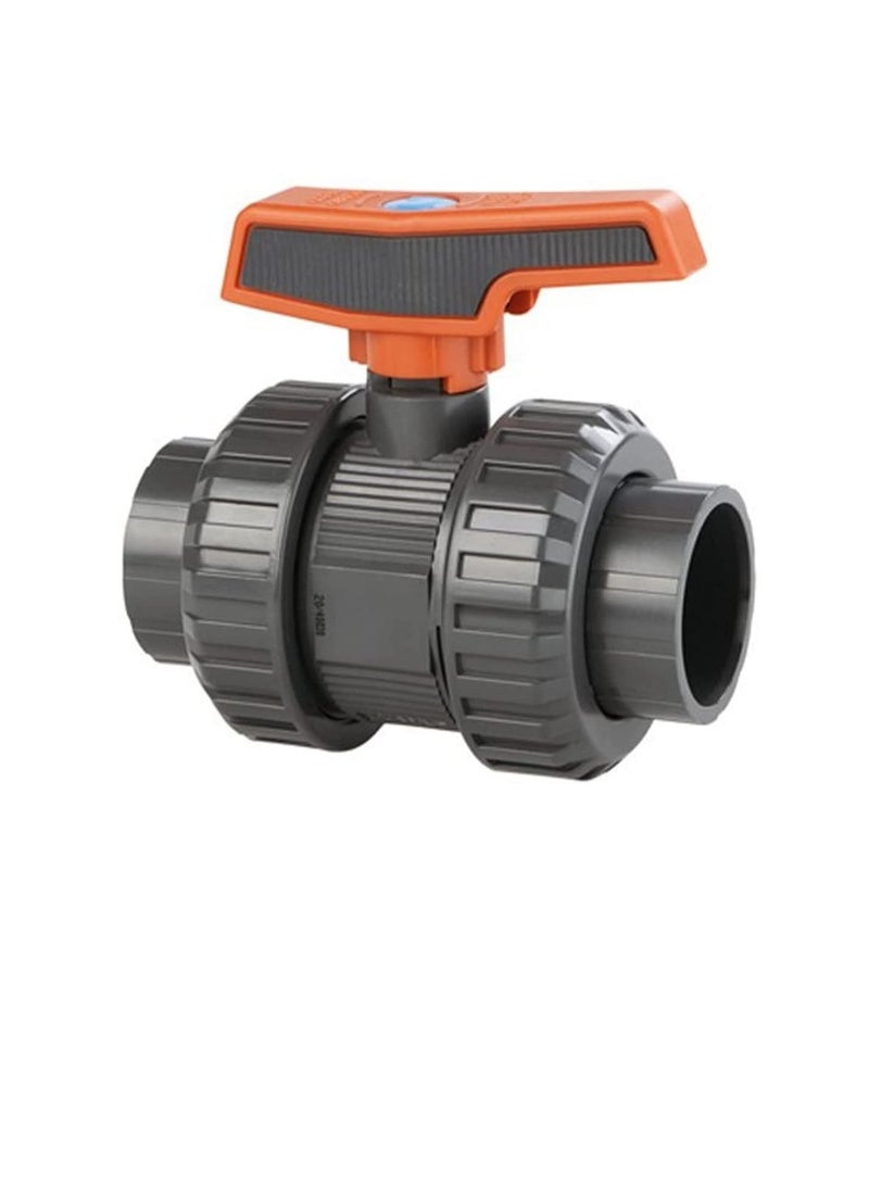 Cepex PVC Heavy Duty Water Supply Pipe Fittings for Swimming Pool, Agriculture, Irrigation & Commercial Plumbing Use (4 Inch, Union Ball Valve (Anti Block))  - Image 3