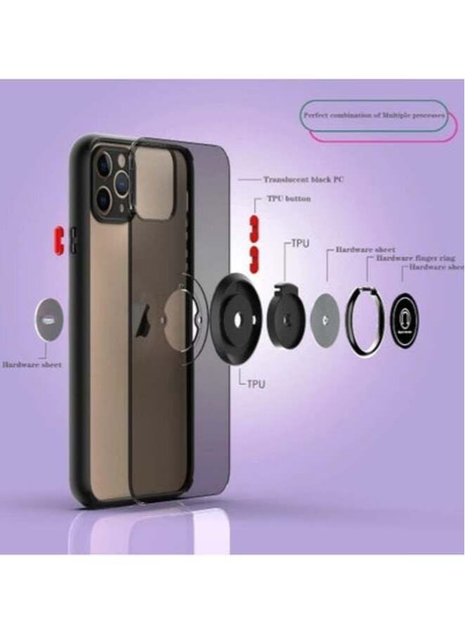 أكاليكس آيفون 12 بروماكس حالة ، العسكرية الصف الثقيلة حماية جراب هاتف قطرة اختبار غطاء مع حلقة مغناطيسية مسنده آيفون 12 برو ماكس - Image 2