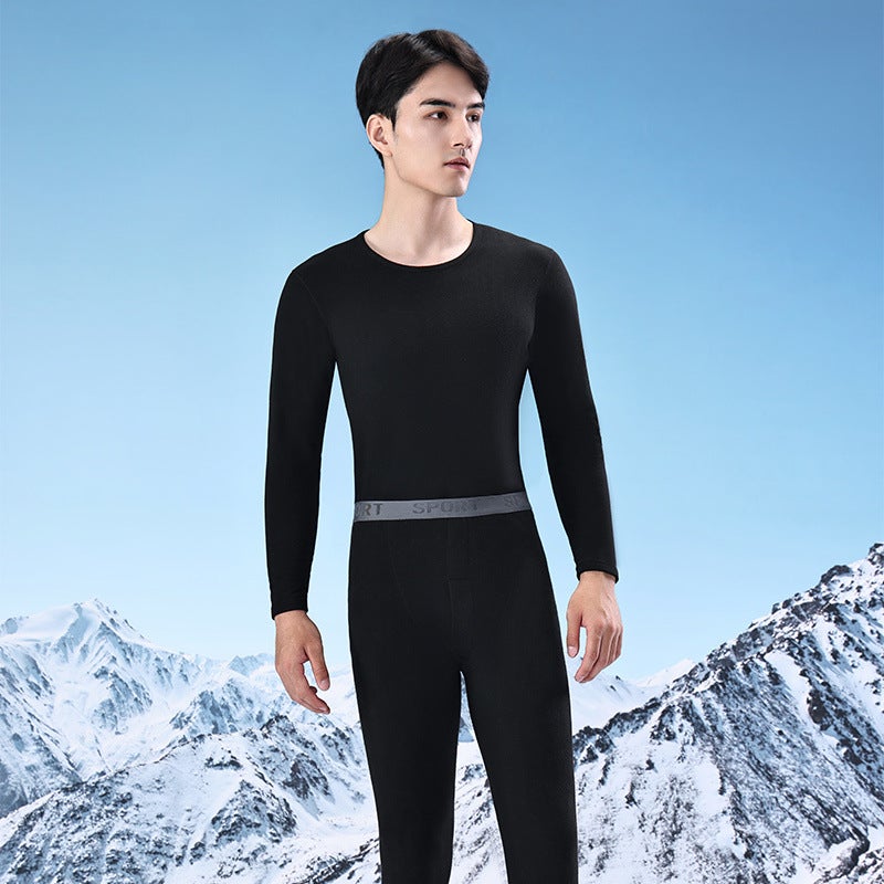 Men'S And Women'S New 7A Antibacterial Astronaut Aerogel Thermal Underwear High Quality Autumn Clothes Autumn Trousers Underwear Suit - Image 1