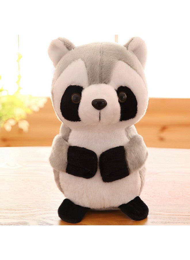 Tickles Grey Soft Cute Raccoon Stuffed Plush Animal Toy for Kids (Color: Grey Size:20 cm) - Image 2